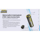 Акумулятор літієвий Li-Ion 21700 Nitecore NL2142LTHPi 3.6V, 15А (4200mAh), захищений