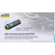 Акумулятор літієвий Li-Ion 21700 Nitecore NL2142LTHPR 3.6V, 15А (4200mAh), захищений