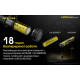 Ліхтар налобний Nitecore UT32 (Cree XP-L, 1100 +920 люмен, 12 режимів, 1х18650)