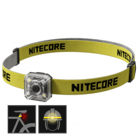 2в1 - Ліхтар налобний + велосипедний маяк Nitecore NU05 KIT V2 (2xWhite LED + 2xRed LED, 40 люмен, 5 режимів, USB-C)