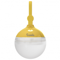 Ліхтар кемпінговий Nitecore Bubble (100 люмен, універсальне кріплення, 4 режими, 3xAAA, USB-C), Tulip Yellow
