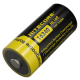 Акумулятор літієвий Li-Ion CR123A Nitecore NL169 3.6V (950mAh), захищений