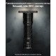 Ліхтар Nitecore EDC35 (NiteLab UHi 40 LED MAX, 5000 люмен, 6 режимів, 21700, USB Type-C)