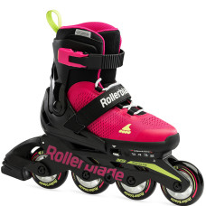 Rollerblade роликові ковзани Microblade pink-light green 33-36.5