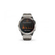 Смарт-годинник Garmin Quatix 6x Solar Grey з титановим браслетом