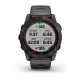 Смарт-годинник Garmin Fenix 7X Sapphire Solar титановий сірий карбон DLC з титановим ремінцем