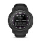 Смарт-годинник наручний Garmin Instinct Crossover Solar - Tactical Edition чорний