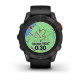 Смарт-годинник Garmin Fenix 7 Pro (без Wi-Fi) - Solar Edition - сланцево-сірий з чорним ремінцем
