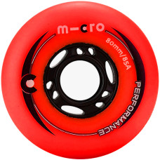 Micro колеса Performance 80 mm red