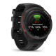 Смарт-годинник Garmin Approach S70 (47 мм) з чорним керамічним безелем та чорним ремінцем