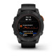 Смарт-годинник Garmin Fenix 7 Pro (без Wi-Fi) - Solar Edition - сланцево-сірий з чорним ремінцем