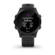 Смарт-годинник Garmin Forerunner 945 чорний з чорним ремінцем