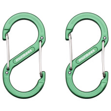 Munkees 3276 карабіни Forged S 6 mm x 60 mm 2-Pack grass green