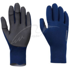 Рукавиці Shimano Chloroprene EXS 3 Cover Gloves L blue