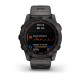 Смарт-годинник Garmin Fenix 7X Sapphire Solar титановий сірий карбон DLC з титановим ремінцем