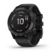 Смарт-годинник Garmin Fenix 6 Pro чорний з чорним ремінцем
