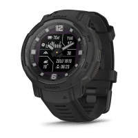 Смарт-годинник наручний Garmin Instinct Crossover Solar - Tactical Edition чорний