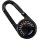 Munkees 3136 брелок-компас Thermometer black