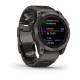 Смарт-годинник Garmin Fenix 7X Sapphire Solar титановий сірий карбон DLC з титановим ремінцем