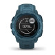 Смарт-годинник Garmin Instinct Lakeside Blue з синім ремінцем