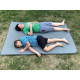 Килимок самонадувний Easy Camp Self-inflating Siesta Mat Double 10 cm Grey (300056)