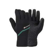 Перчатки MONTANE Female Powerstreth Pro Grippy Glove 2021, Black, XS