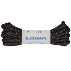 LOWA шнурки ATC Mid 160 cm black-grey dotted