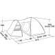 Намет п'ятимісний Easy Camp Eclipse 500 Rustic Green (120387)