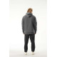 Picture Organic толстовка Yinni Plush Zip Hoody dark grey melange L