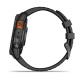 Смарт-годинник Garmin Fenix 7 Pro (без Wi-Fi) - Solar Edition - сланцево-сірий з чорним ремінцем
