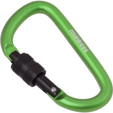 Munkees 3248 карабін D with Screw Lock 8 mm x 80 mm grass green