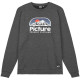 Picture Organic світшот Authentic dark grey melange XXL