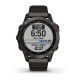 Смарт-годинник Garmin Fenix 6 Pro Solar титановий сірий з DLC-покриттям і титановим ремінцем