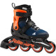 Rollerblade роликові ковзани Combo 2021 midnight blue-warm orange 36.5-40.5