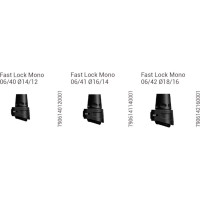 Затискне з'єднання Gabel 06/40 Fast Lock Mono Ø14/12, УТ-00012286