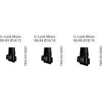Затискне з'єднання Gabel 06/44 U-Lock Mono Ø16/14, УТ-00012286