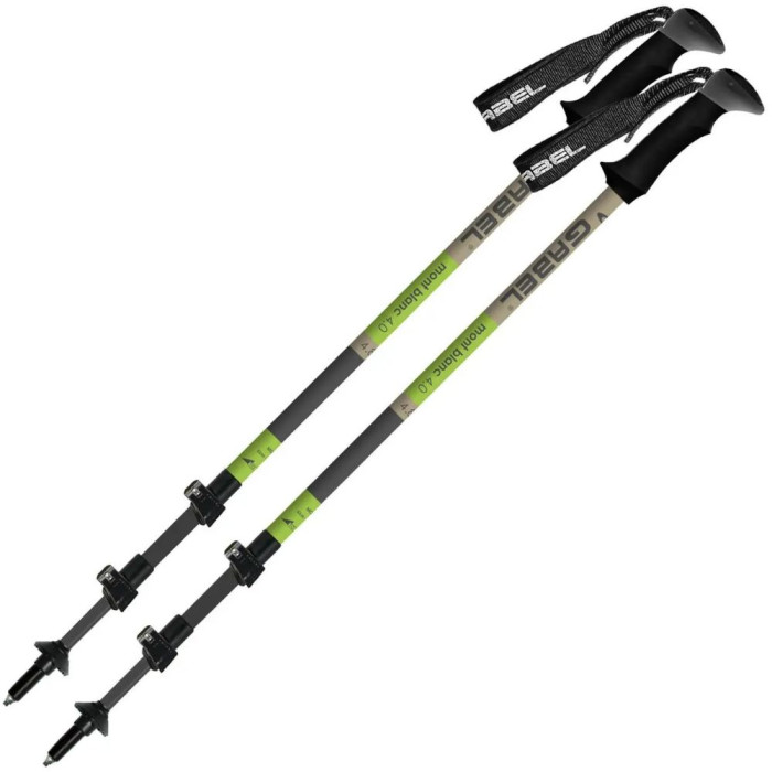Трекінгові палиці Gabel Mont Blanc FL 4.0, УТ-00008154-red, Uni