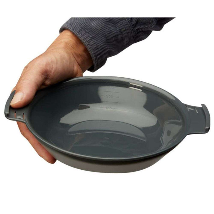 Набір посуду Humangear GoKit Deluxe (7-tool) Mess Kit, charcoalred