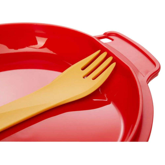 Набір посуду Humangear GoKit Deluxe (7-tool) Mess Kit, charcoalred