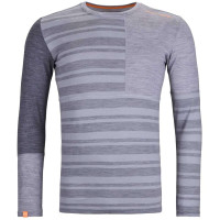 Термофутболка Ortovox 185 Rock'n'Wool Long Sleeve Mns, greyblend, M