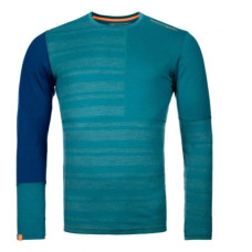 Термофутболка Ortovox 185 Rock'n'Wool Long Sleeve Mns, pacificgreen, M