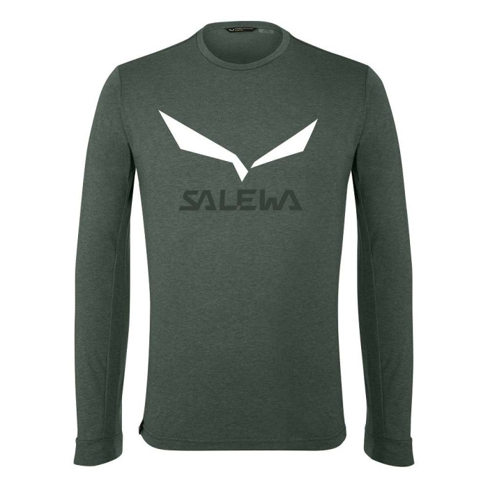 Футболка Salewa Solidlogo Dry L/S Tee Mns, УТ-00016332, M