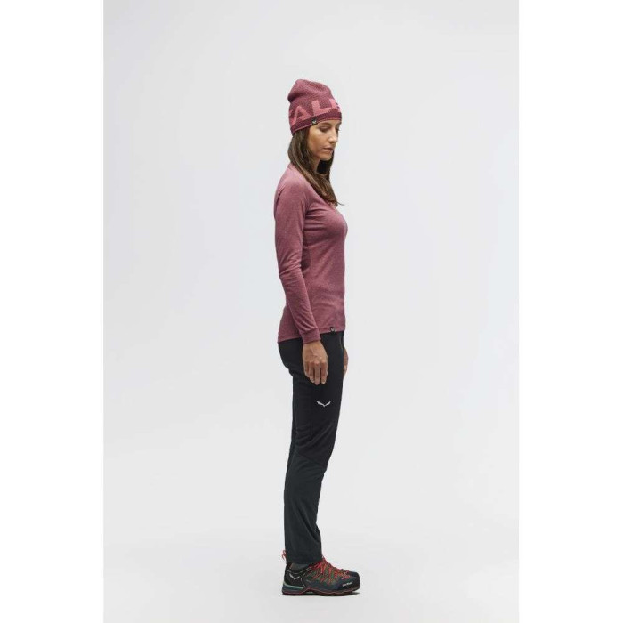 Футболка Salewa Solidlogo Dry L/S Tee Wms, УТ-00003984-579, L