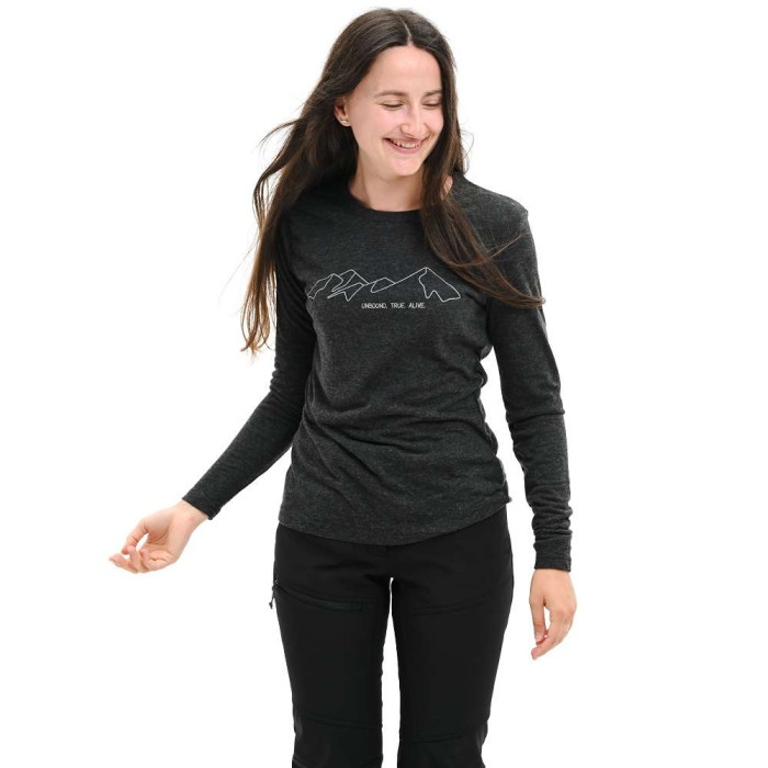 Футболка Turbat Cozy Logo 2 LS Wmn, goldenyellow, XS