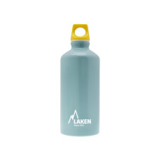 Пляшка для води LAKEN Futura 0.6 L, Light Blue/Yellow Cap, 0,6L