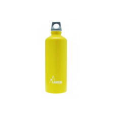 Пляшка для води LAKEN Futura 0.6 L, Yellow/Grey Cap, 0,6L