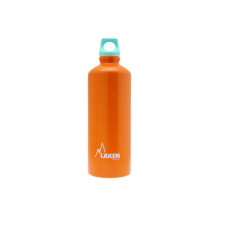 Пляшка для води LAKEN Futura 0.75 L, Orange/Blue Cap, 0,75L