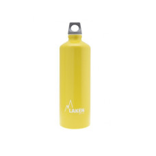 Пляшка для води LAKEN Futura 0.75 L, Yellow/Grey Cap, 0,75L