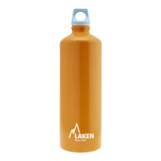 Пляшка для води LAKEN Futura 1 L, Orange/Blue Cap, 1L