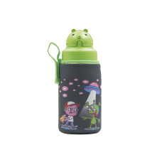 Пляшка для води LAKEN Tritan OBY Bottle 0,45L +  NP Cover, Ovni,